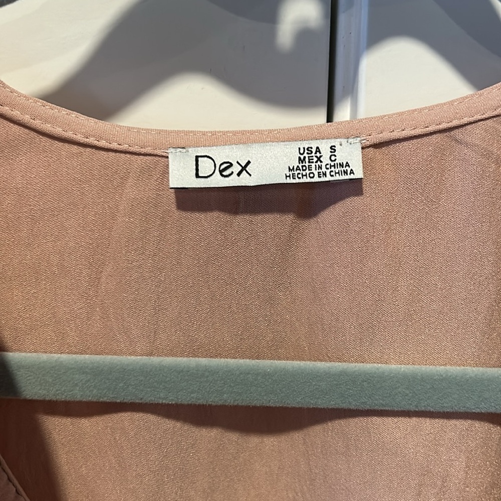 Dex Ruffle Tie Front Blouse - Picture 11 of 14
